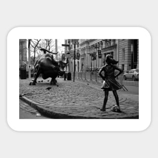 Fearless Girl Sticker